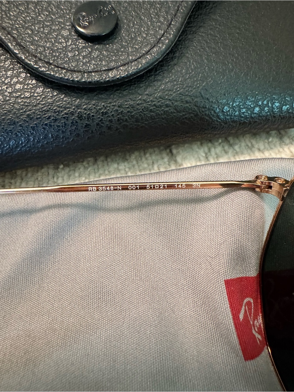 Ray-Ban Hexagonal Flat Sunglasses - RB3548N - Picture 10 of 10